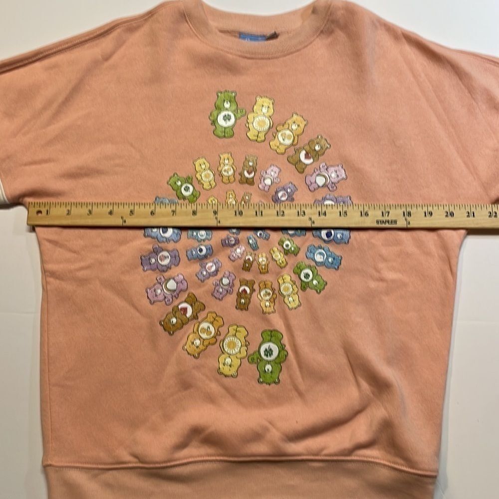 Care Bears women’s peach color Carebear sweatshirt. Size S. - Picture 5 of 7